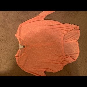 Orange American rag sweater